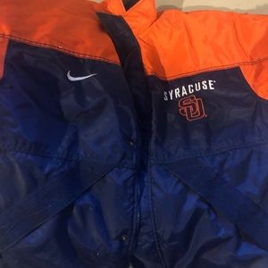 Vintage Nike Syracuse Orangers coat